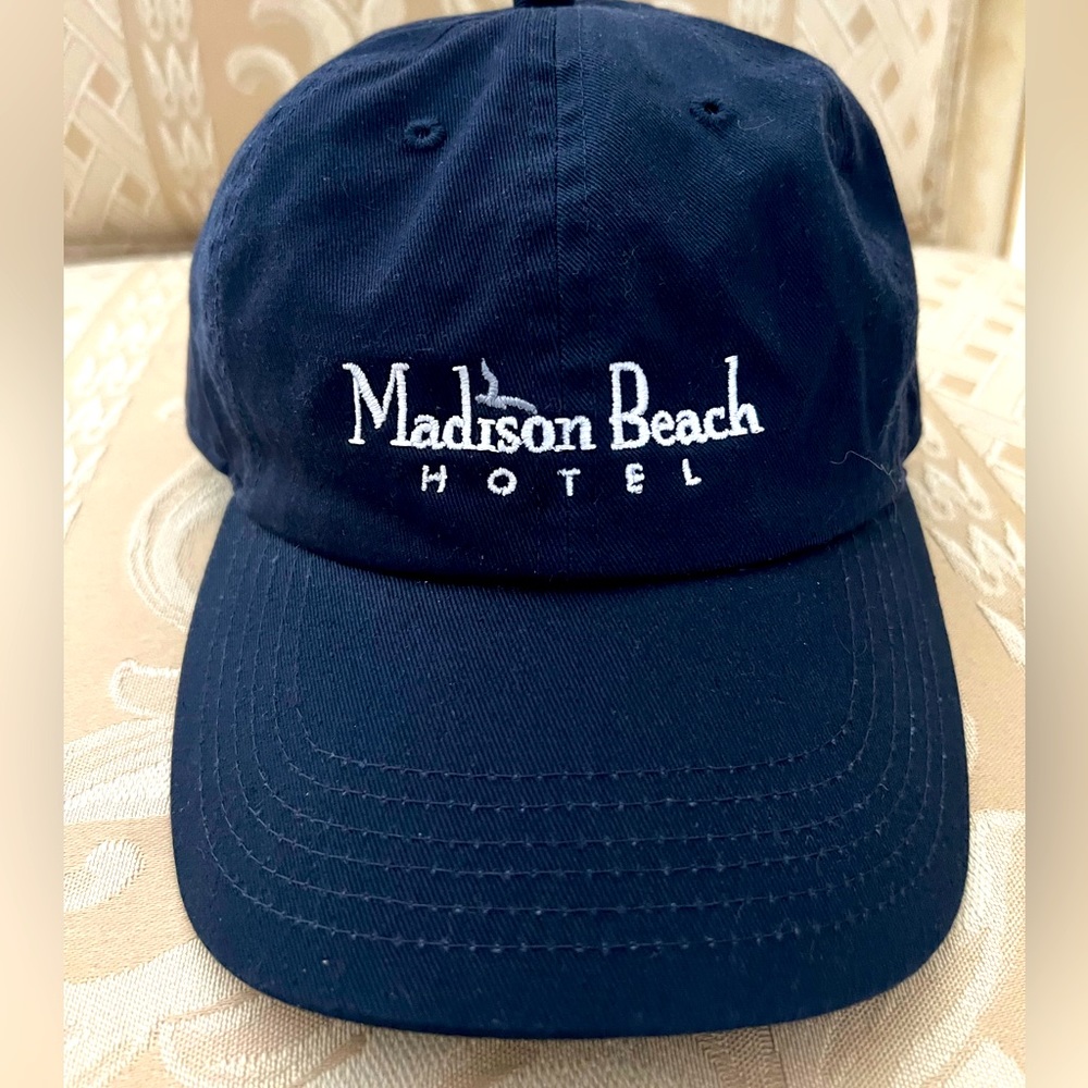 Madison Beach Hotel Navy Blue Hat - one size fits all - Brand New!